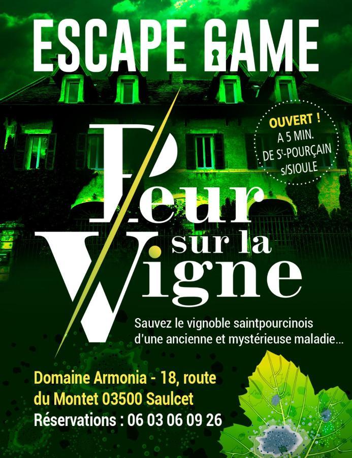 Le Domaine Armonia Hotell Saulcet Eksteriør bilde